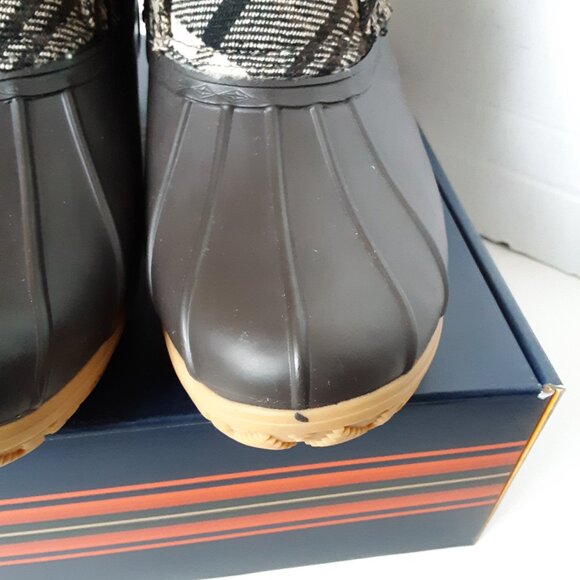 Pendleton Women's Winter Duck Boot size 6M Plaid Shoes - Picture 9 of 11